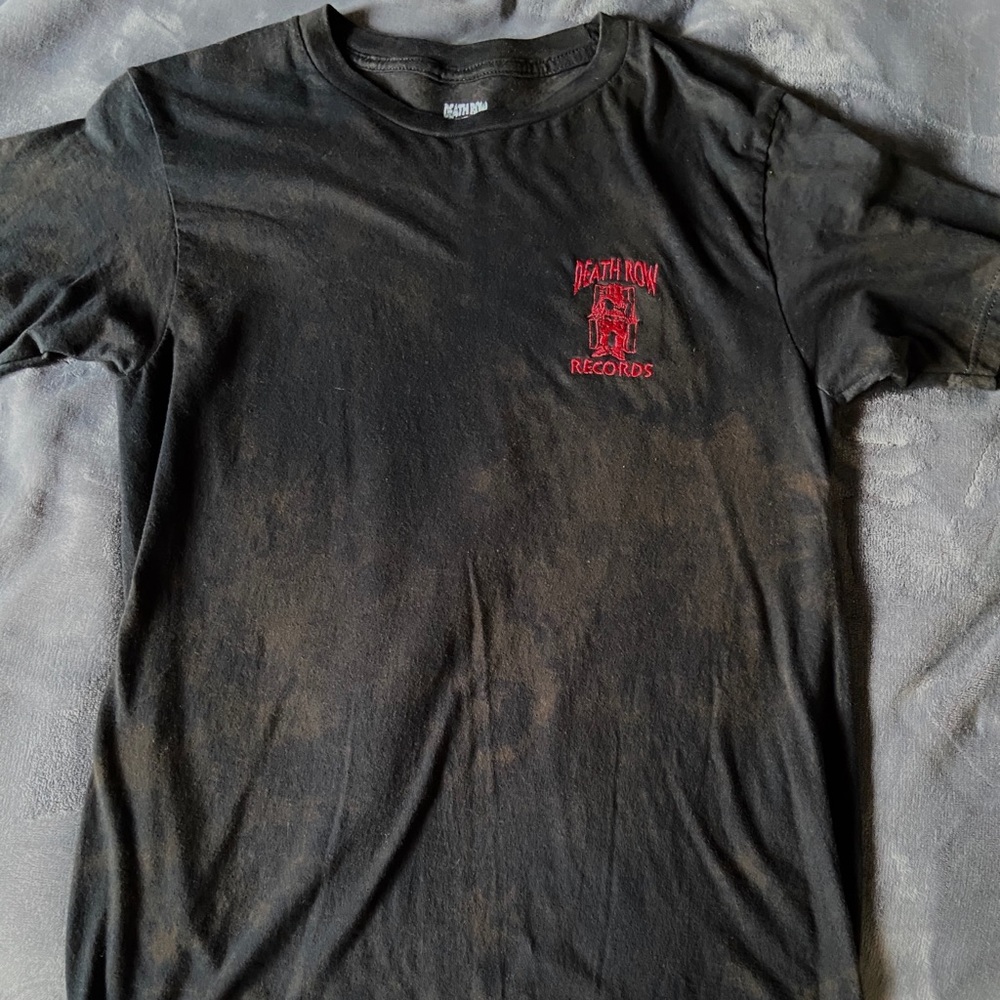 Black/Brown Tie Dye “Death Row Records” Tee